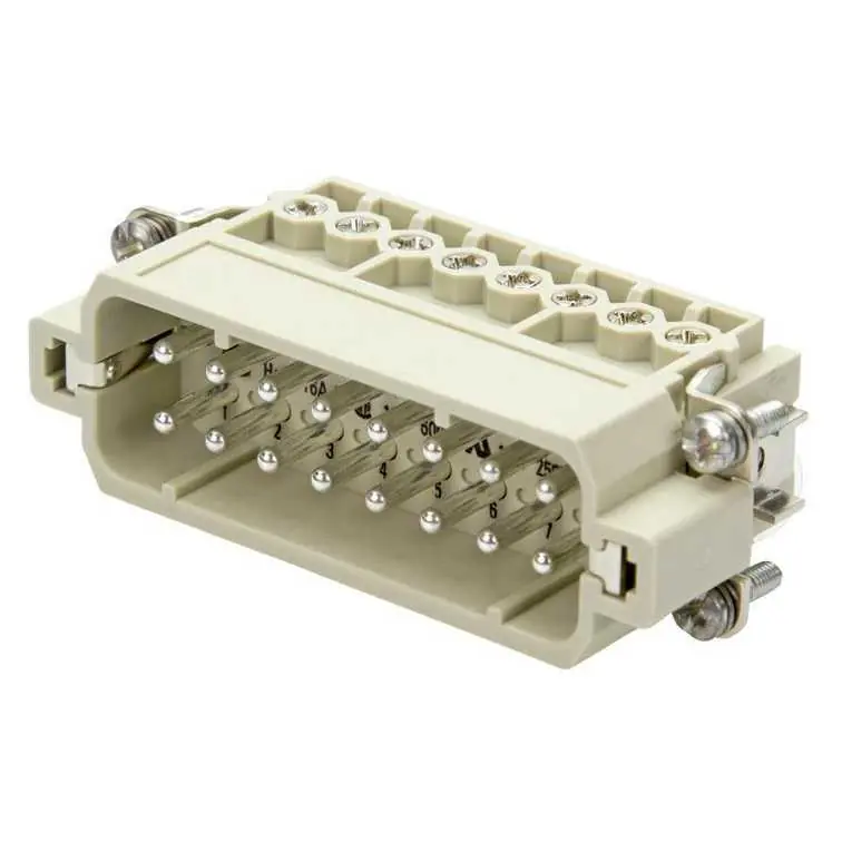 Wtyk HAN16A 16p+masa 16A/250V Nowy