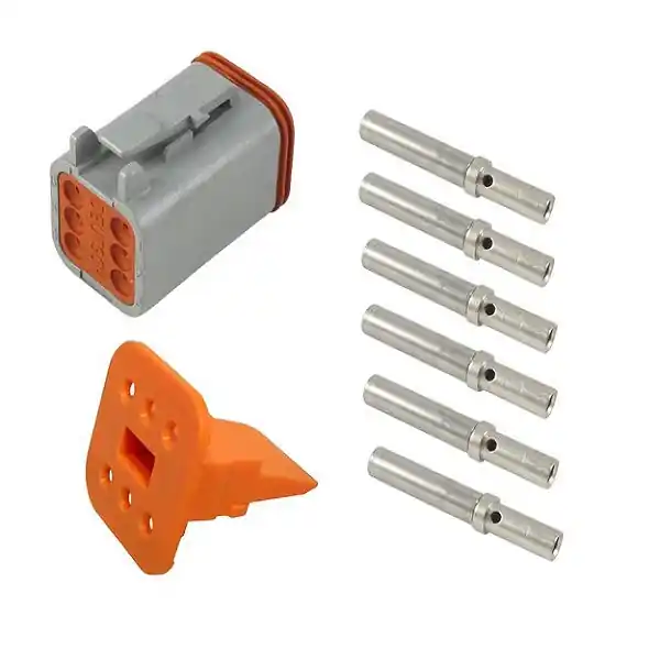 Wtyk kompletny Deutsch DT06 żeński 6pin Bestseller