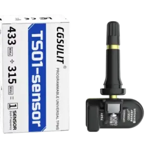 Nie przegap Uniwersalny czujnik TPMS TS01 z zaworem gumowym ??433 MHz / 315 MHz