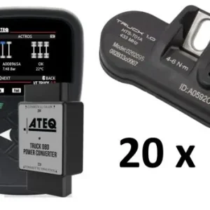 Zestaw ATEQ VT Truck 2.0 + 20 czujników TPMS EU-Pro Truck 1.0 鈥?kompletne rozwiązanie dla serwisów ciężarowych Najlepsza cena