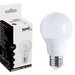 Żarówka LED (SAMSUNG LED) 230V E27 A60 9.5W 880LM 3000K barwa ciepła (sprzedawane po 10) Darmowa dostawa