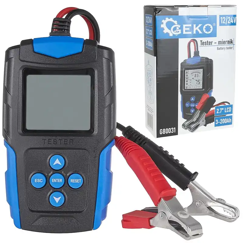 TESTER MIERNIK LCD DO SPRAWDZANIA AK Szybka dostawa