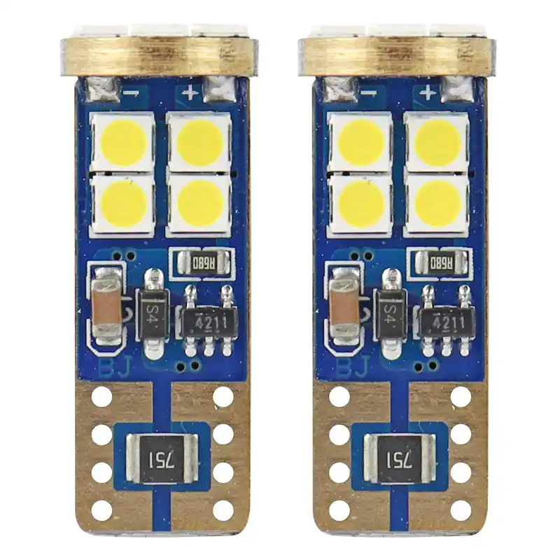 ŻARÓWKI LED CANBUS 12SMD 2835 T10E W5W W Nowość