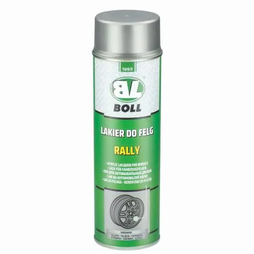 BOLL Lakier do felg RALLY srebrny (spray 500ml) Bestseller