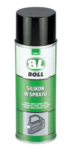 BOLL SILIKON W SPRAYU SPRAY DO USZCZELEK ZAMKÓW ZAWIASÓW 200ml Hit sprzedaży