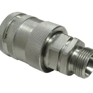 Darmowa dostawa Szybkozłącze hydrauliczne gniazdo M22x1.5 gwint zewnętrzny EURO PUSH-PULL (9100822G) (ISO 7241-A) Waryński