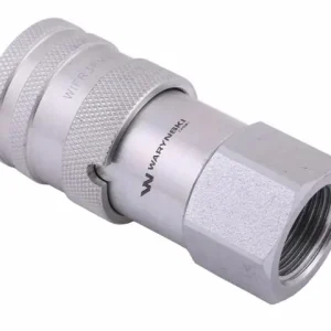 Szybka wysyłka Szybkozłącze hydrauliczne suchoodcinające (rozmiar 3/8) gniazdo G1/2"BSP gwint wewnętrzny ISO16028 Waryński