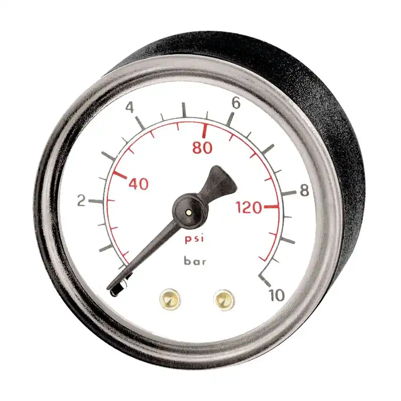 Manometr M-SH-50 z przyłączem tylnym G 1/4"; -1-0 bar; NS 50mm Darmowy zwrot