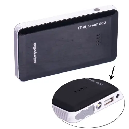 Powerbank Adler MiniPower 400 z funkcją rozruchu samochodu i motocykla Tylko do końca tygodnia
