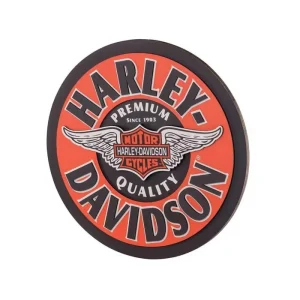 Zniżka Harley-Davidson Winged Bar & Shield Pub Sign – Oryginalna Tablica Dekoracyjna MS-583