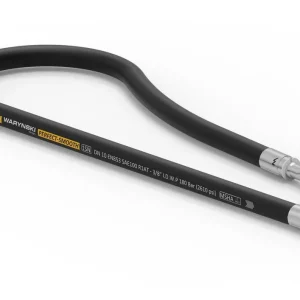 Przewód hydrauliczny gładki z uszczelnieniem - 180 bar gwint M18x1.5 prosta/90 stopni L-1250mm DN10-1SN (AK-10-1250; P11P12) 18MPa Waryński Łatwy zwrot