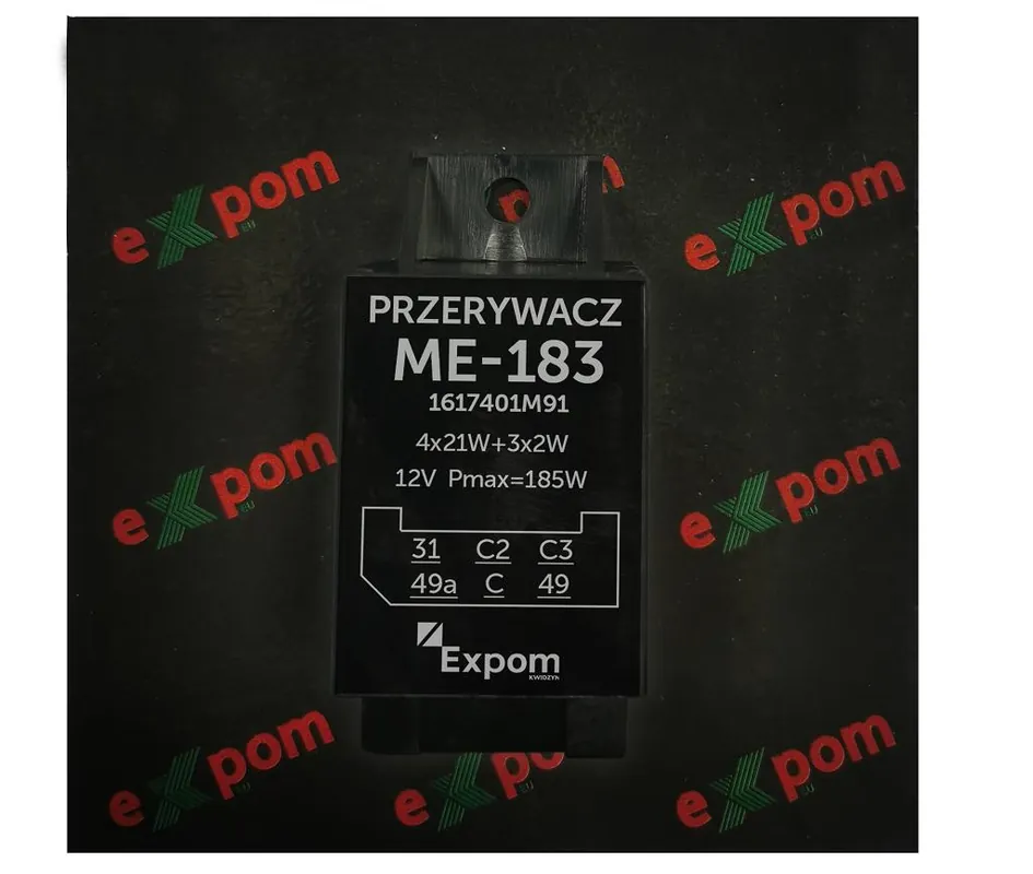 Przerywacz kierunkowskazów ME94. 83355934. PKJ-95 MF3/MF4/C-330M/C-385 EXPOM KWIDZYN EU Hit cenowy