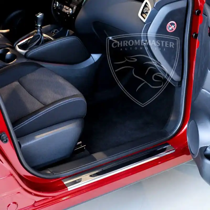 Nakładki progowe Chrome + grawer Audi Q7 Bestseller