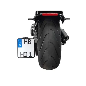 *DODATKOWE 6 DNI CZASU TRANSPORTU* HeinzBikes boczny uchwyt na tablicę rejestracyjną. Czarny AT-4272 Wyjątkowa oferta