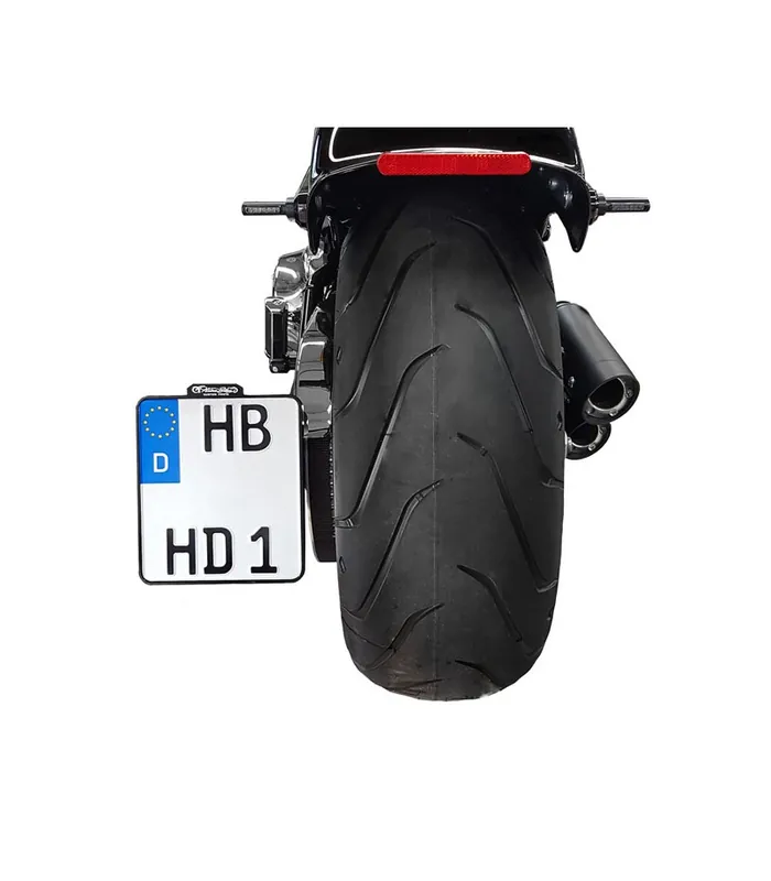 *DODATKOWE 6 DNI CZASU TRANSPORTU* HeinzBikes boczny uchwyt na tablicę rejestracyjną. Czarny AT-4155 Dodaj do koszyka