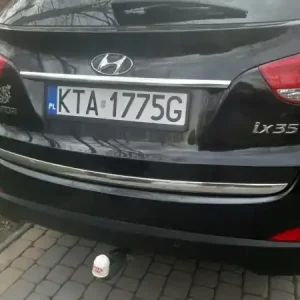Wysoka jakość Hyundai TUCSON – LISTWA CHROM na Klapę bagażnika 4
