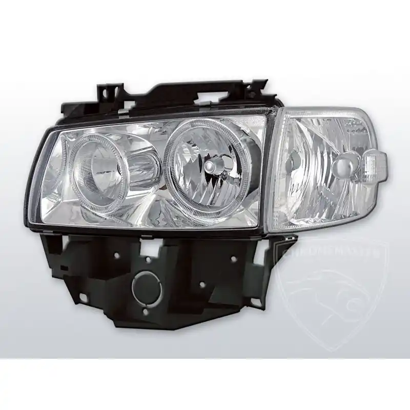 Bezpieczne zakupy Lampy przednie Angel Eyes Chrome Volkswagen VW T4