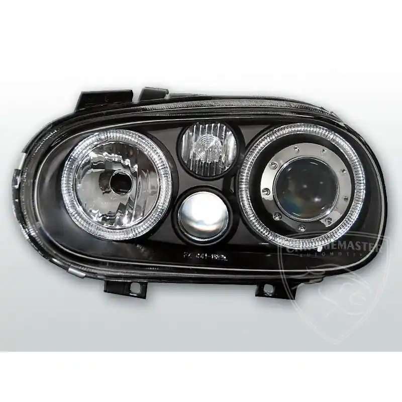 Lampy przednie Angel Eyes Black Volkswagen VW Golf 4 Taniej