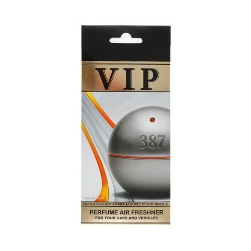 Ostatnie sztuki Zapach samochodowy VIP 387, męski (CARIBI) - 1/10