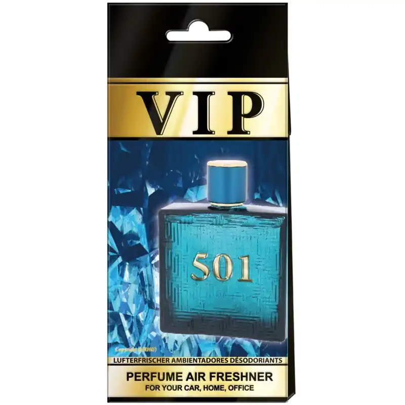 Najlepsza cena Zapach samochodowy VIP 501, męski (CARIBI) - 1/10