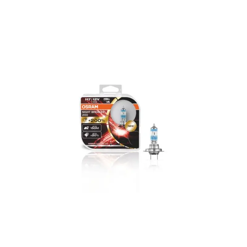 Żarówki H7 OSRAM NIGHT BREAKER +220% Duo Box - 2 sztuki Ostatnie sztuki
