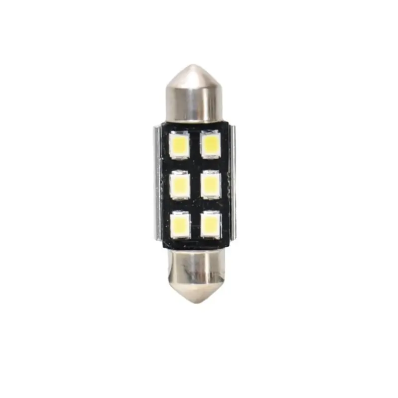 *Żarówki LED SV8,5 36 mm (C5W) Canbus 6xLED VECTA - 2 szt. Nowość