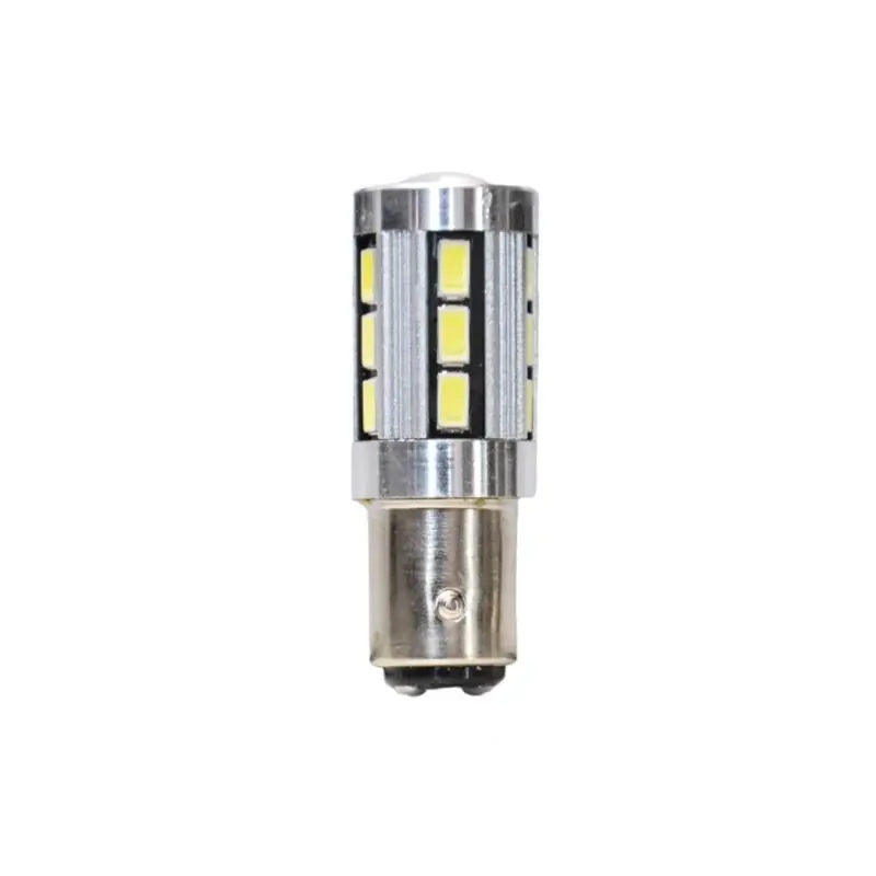 *Żarówki LED BAY15D Canbus 18SMD VECTA 12V 21/5W White - 2 szt. SOCZEWKA Tylko dziś