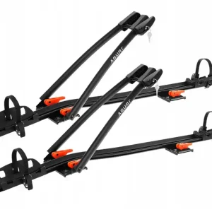Promocja 2 x Aguri Acuda III black, uchwyty rowerowe aluminiowe - system jednego klucza