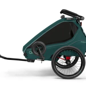 Przyczepka rowerowa Qeridoo Kidgoo 2 Pacific Blue - duwosobowa, Model 2026 Cena promocyjna