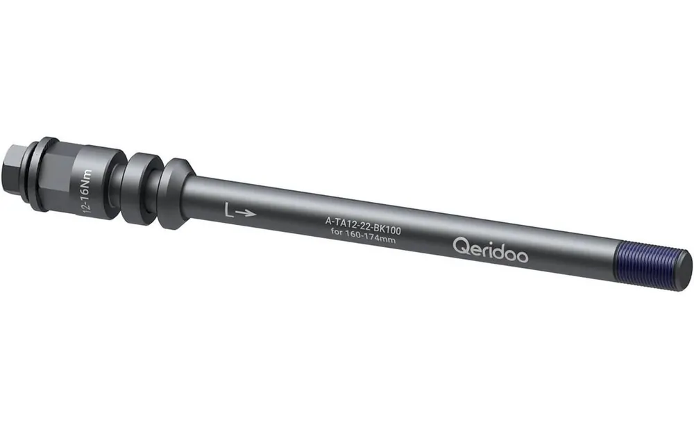 Sztywna Oś Qeridoo M12x1,0 adapter tylnego koła roweru Nowy