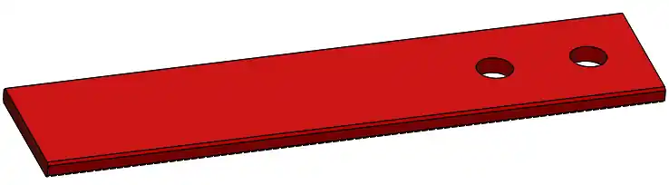 Łatwy zwrot Resor amortyzator Qeridoo do przyczepek rowerowych, rozmiar 112x25 mm