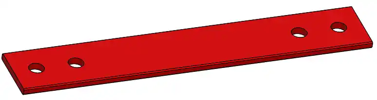 Promocja Resor amortyzator Qeridoo do przyczepek rowerowych, rozmiar 170x25 mm