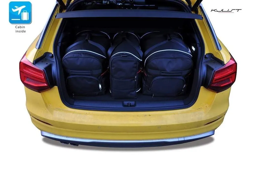 Nowość AUDI Q2 2016+ TORBY DO BAGAŻNIKA 3 SZT