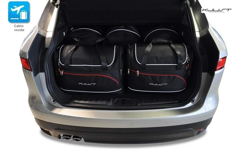 Bezpieczne zakupy JAGUAR F-PACE 2015+ TORBY DO BAGAŻNIKA 5 SZT