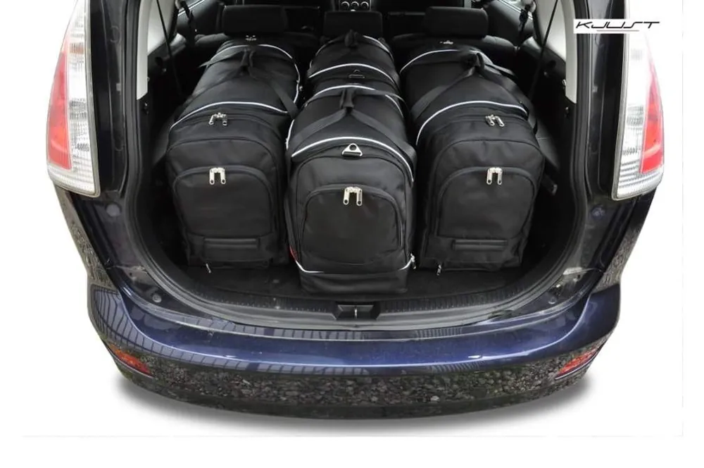MAZDA 5 MINIVAN 2005-2010 TORBY DO BAGAŻNIKA 4 SZT Bezpieczne zakupy