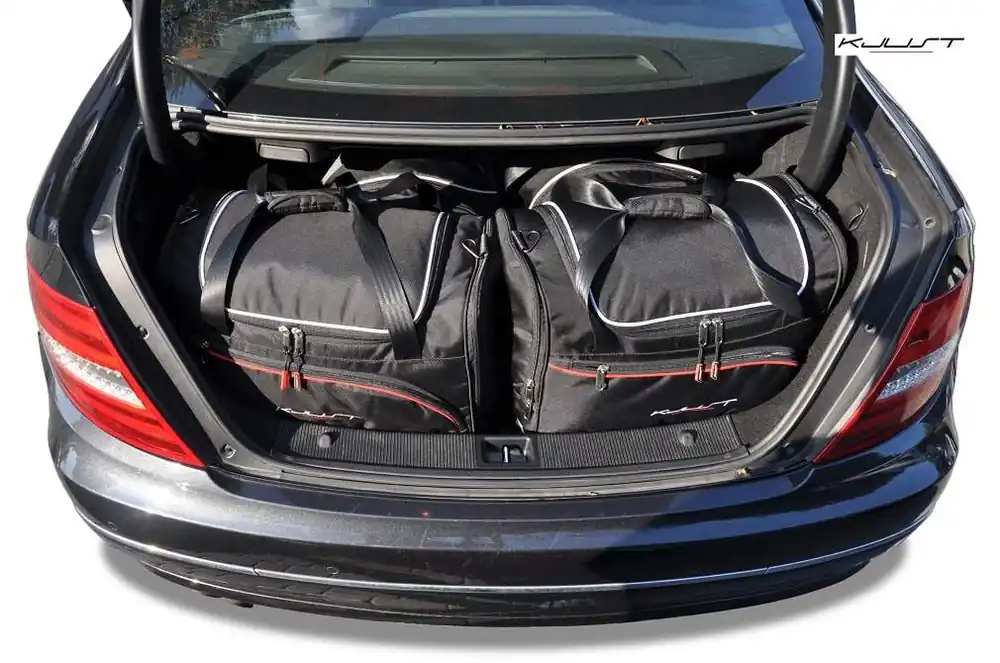 MERCEDES-BENZ C COUPE 2011-2014 TORBY DO BAGAŻNIKA 4 SZT Popularny
