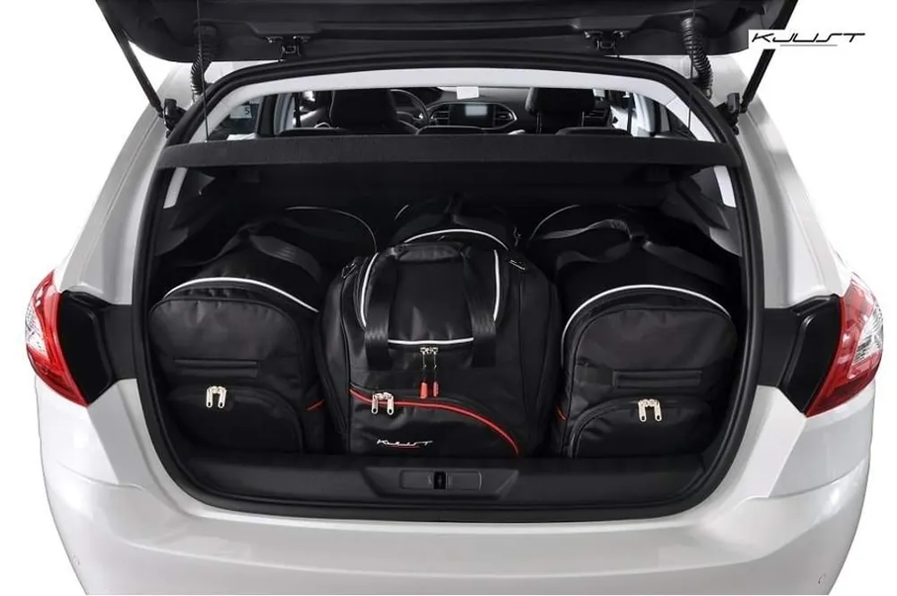 Sprawdź teraz PEUGEOT 308 HATCHBACK 2013+ TORBY DO BAGAŻNIKA 4 SZT