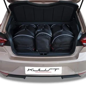 Bestseller SEAT IBIZA HATCHBACK 2017+ TORBY DO BAGAŻNIKA 3 SZT
