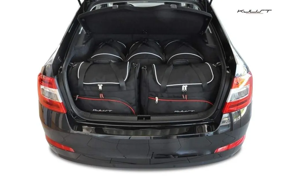 Sprawdź teraz SKODA OCTAVIA LIFTBACK 2013+ TORBY DO BAGAŻNIKA 5 SZT