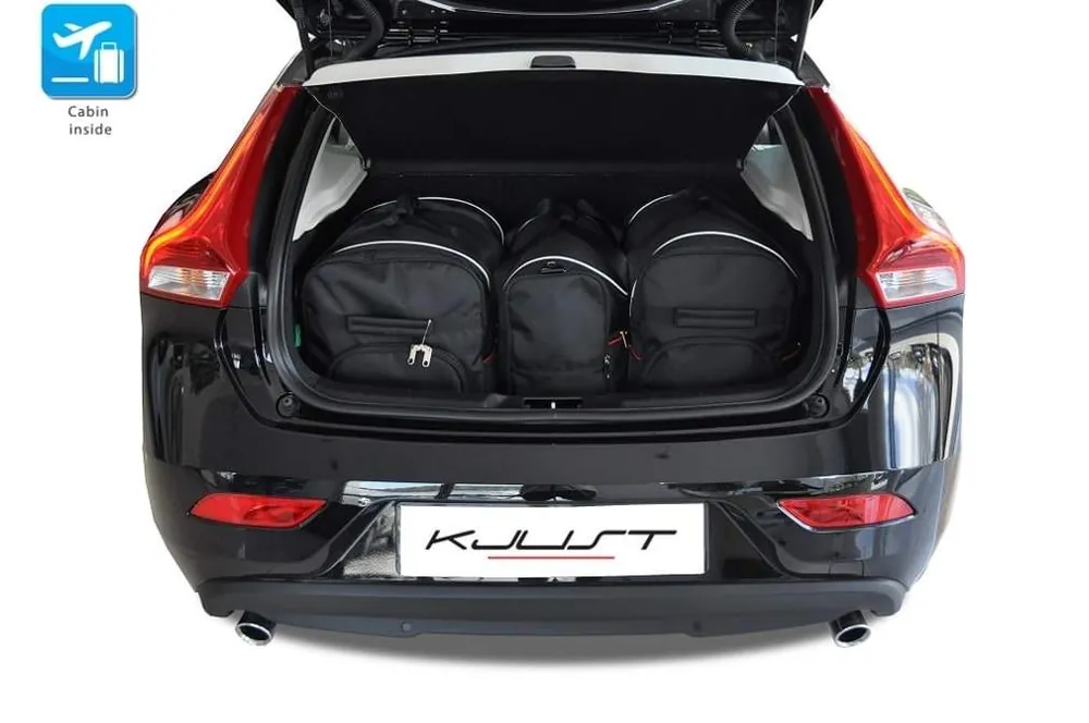 VOLVO V40 HATCHBACK 2012+ TORBY DO BAGAŻNIKA 3 SZT Łatwy zwrot